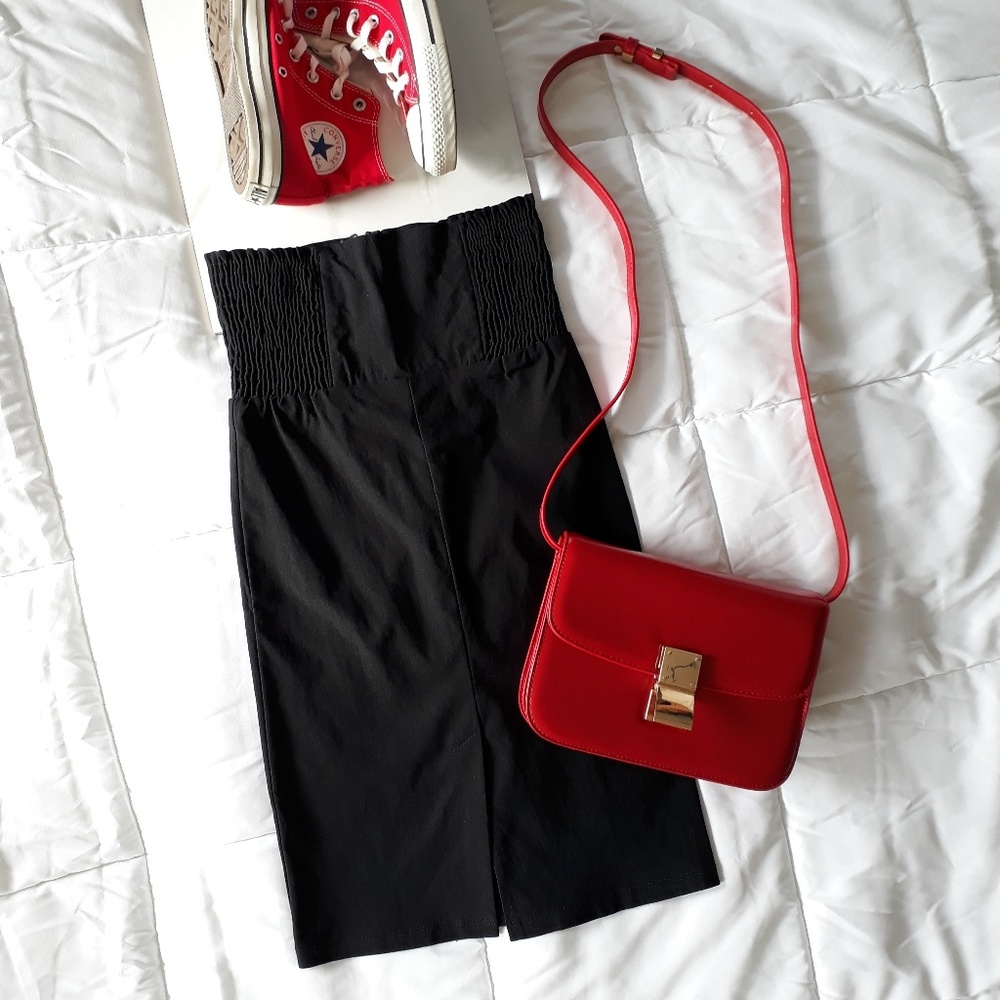 🦩 5/$25 🦩 Black Pencil Skirt SZ - 0 (EUC)